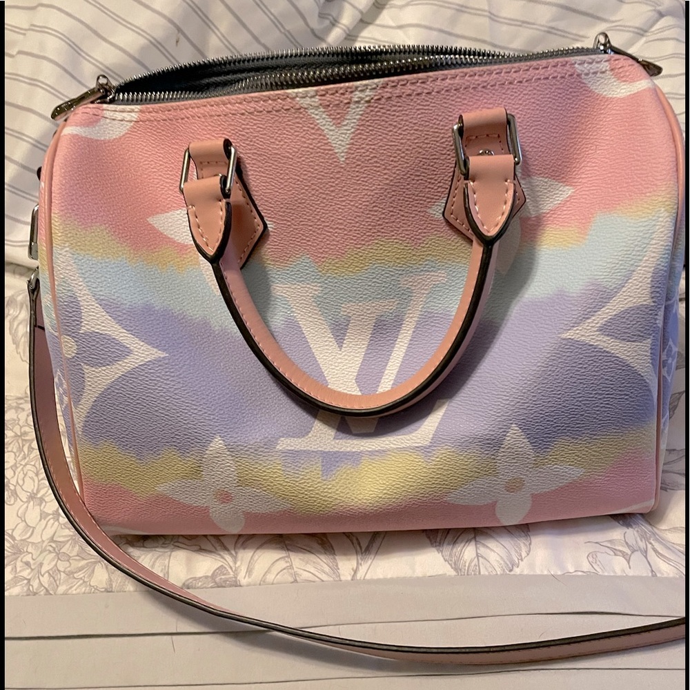 Designer Inspired pastel bag